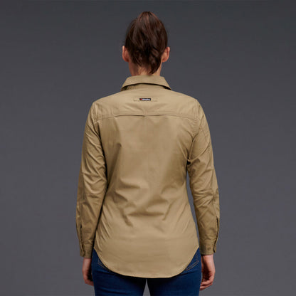 KingGee Women's Workcool 2 Cotton Ripstop Long Sleeve Shirt  - K69880