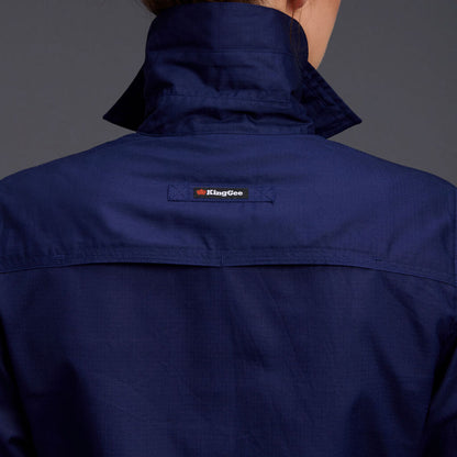 KingGee Women's Workcool 2 Cotton Ripstop Long Sleeve Shirt  - K69880