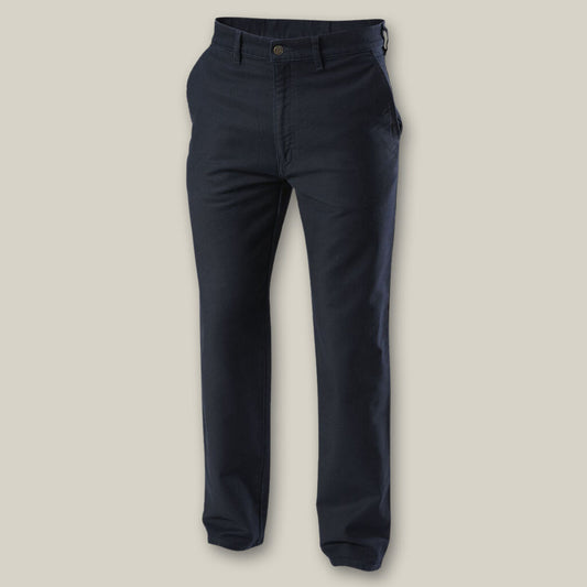 Hard Yakka Moleskin Plain Front Denim Work Jean - Y03876