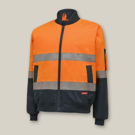 Hard Yakka Core Hi-Vis Taped Waterproof Bomber Jacket - Y06675