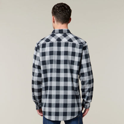 Hard Yakka Foundations Check Flannel Long Sleeve Shirt - Y07295